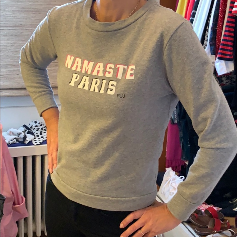 Namaste Paris crewneck
